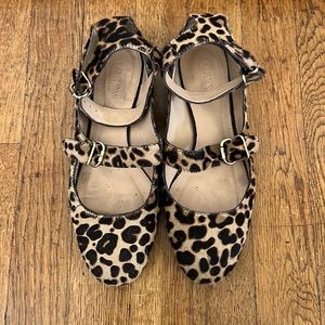 J.Crew Calf Hair Ankle Flat